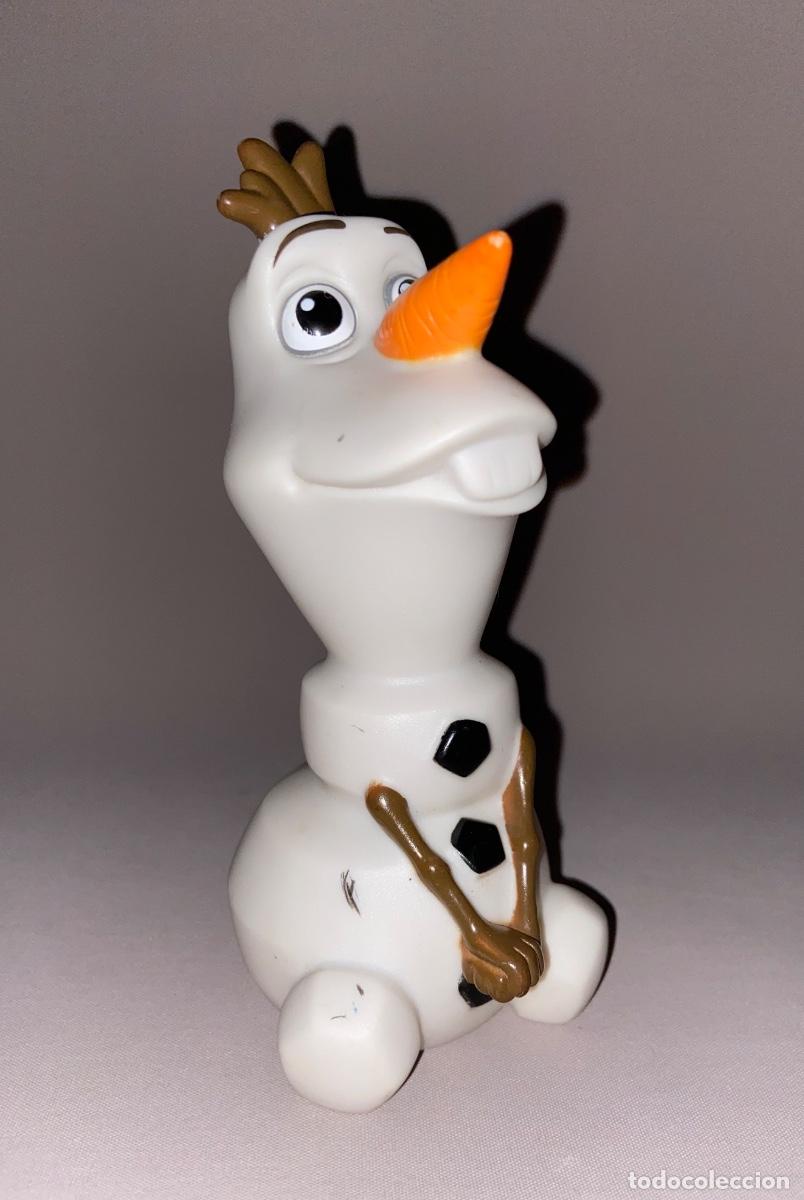 Figuras de goma y PVC: ANTIGUA FIGURA &ldquo; OLAF &ldquo; DE GOMA - FROZEN WALT DISNEY