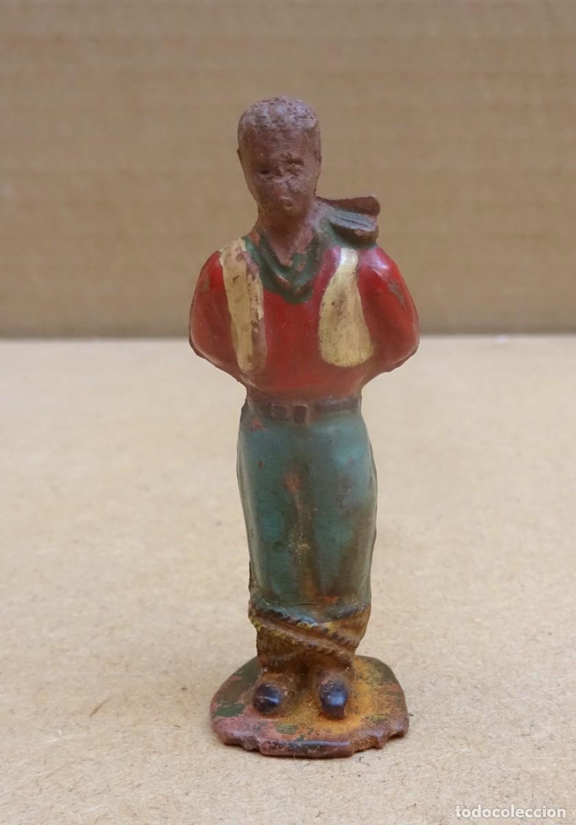 Figuras de goma y PVC: REAMSA COWBOY ATADO A POSTE GOMA