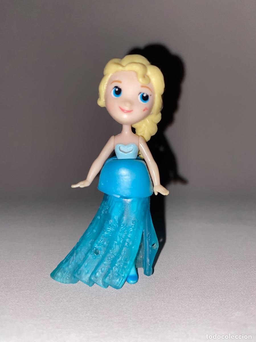 Figuras de goma y PVC: ANTIGUA FIGURA &ldquo; ELSA &ldquo; DE GOMA - FROZEN WALT DISNEY