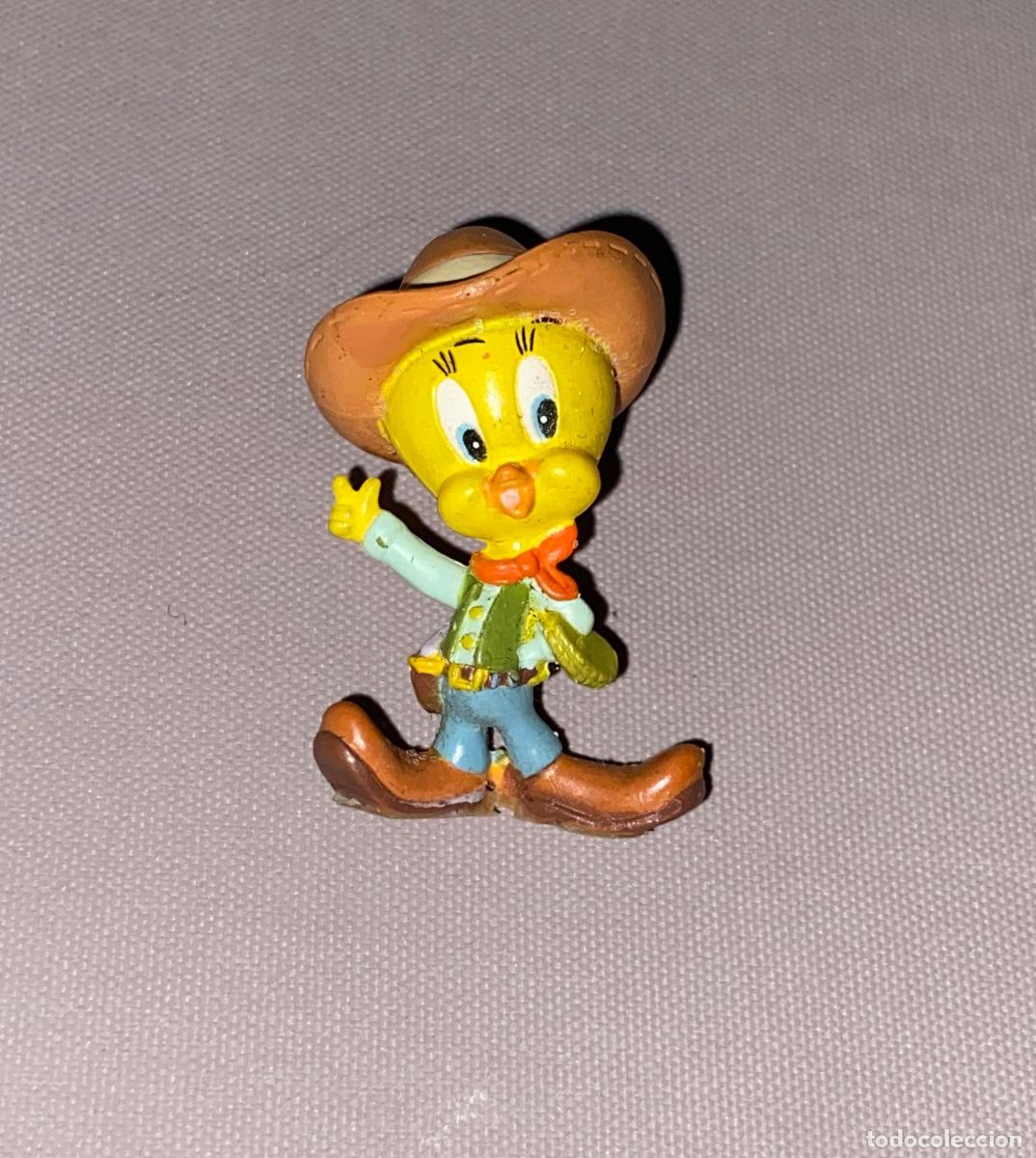 Figuras de goma y PVC: MAGNIFICA FIGURA PVC &ldquo; PIOLIN PISTOLERO &ldquo; DE GOMA - WARNER BROS