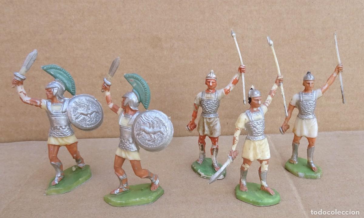 Figuras de goma y PVC: ROJAS Y MALARET CARTAGINESES FIGURAS