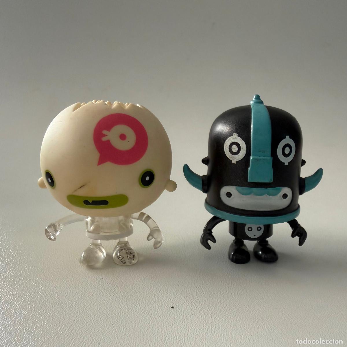 Figuras de goma y PVC: Figura mu&ntilde;eco Ice T + Mister Felony Rolitoland Safari Toy2R Rolito Set B