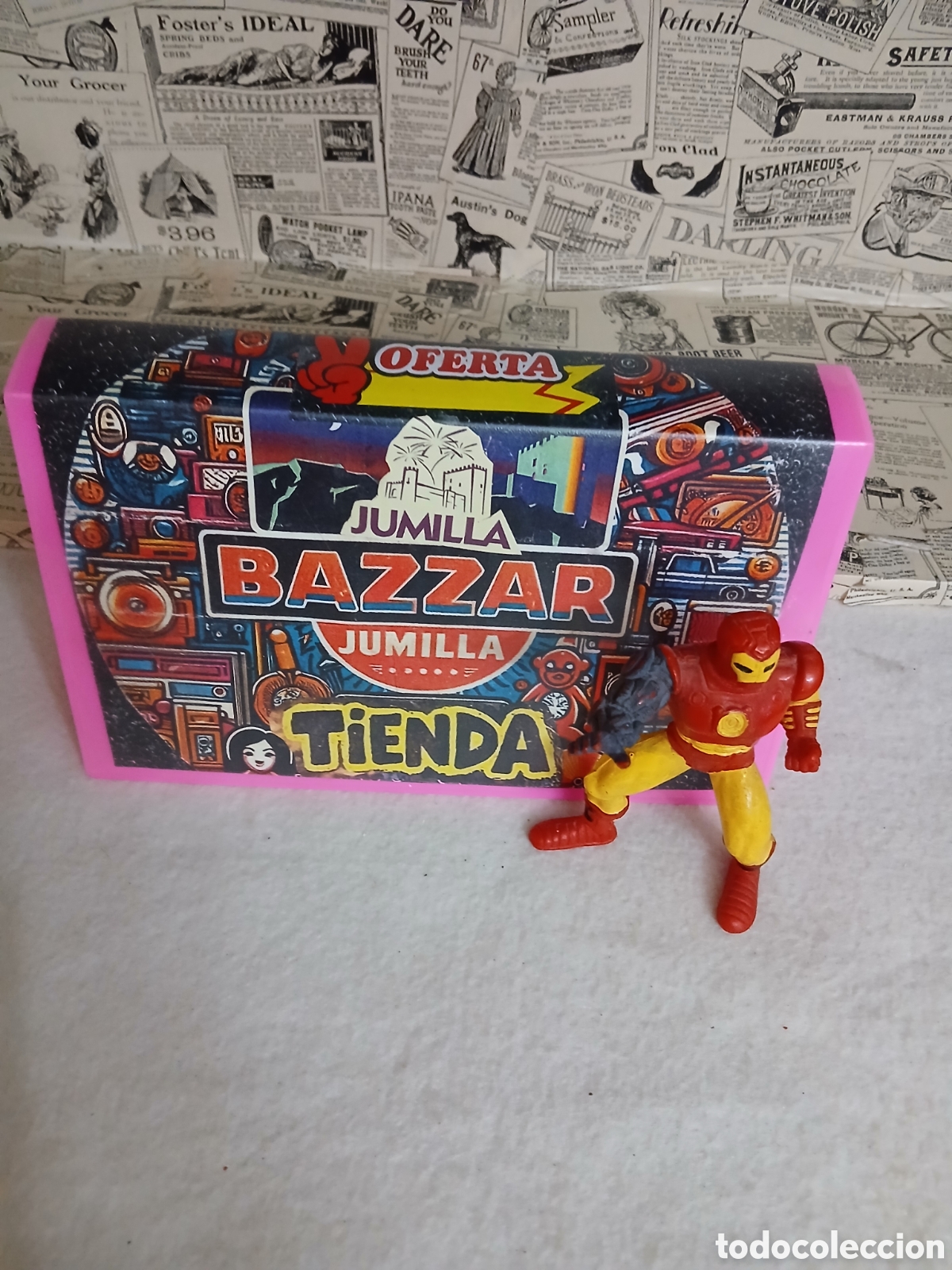 Figuras de goma y PVC: Figura pvc marvel iron man