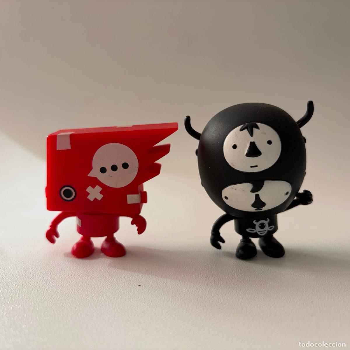 Figuras de goma y PVC: Figura mu&ntilde;eco Rolitoland Safari Spicy Henri + Jean-Paul & Jean-Pierre Toy2R Rolito