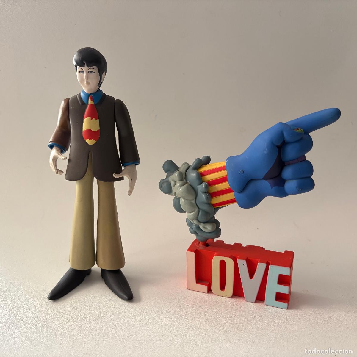 Figuras de goma y PVC: Figura mu&ntilde;eco Paul McCartney The Beatles Yellow Submarine McFarlane 1999 19 cm