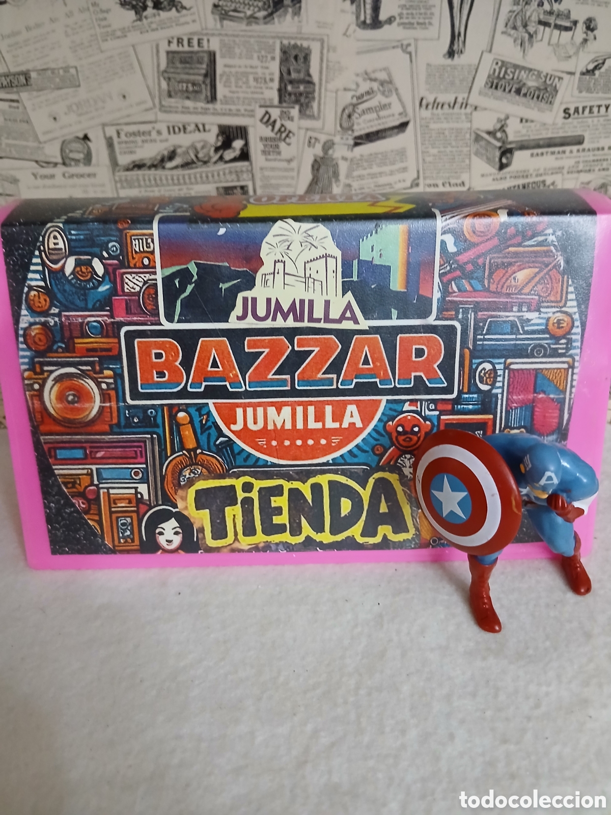 Figuras de goma y PVC: Figura pvc marvel capitan america