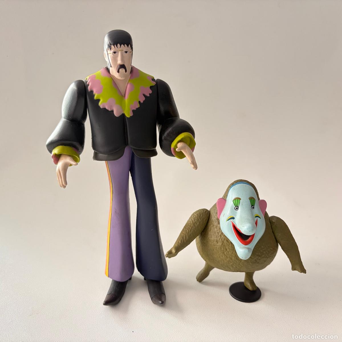 Figuras de goma y PVC: Figura mu&ntilde;eco John Lennon The Beatles Yellow Submarine McFarlane 1999 + Jeremy 20 cm