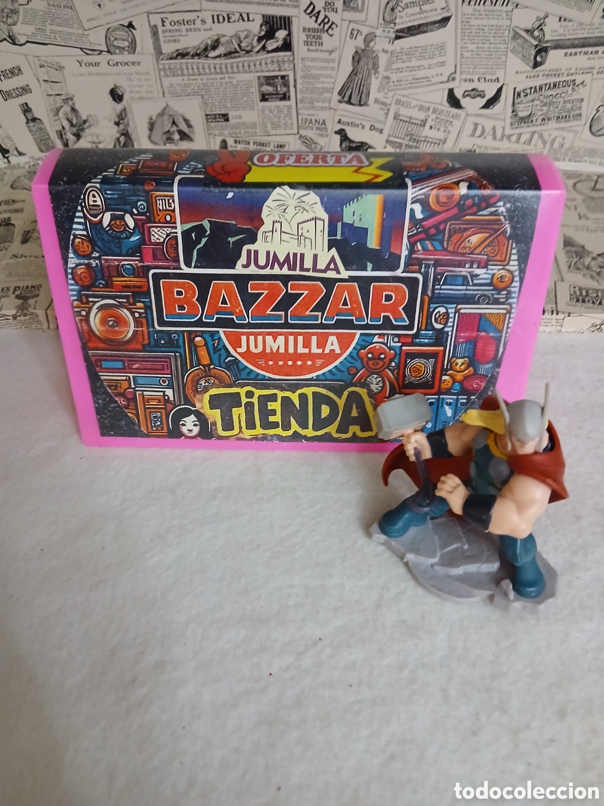 Figuras de goma y PVC: Figura marvel el poderoso thor