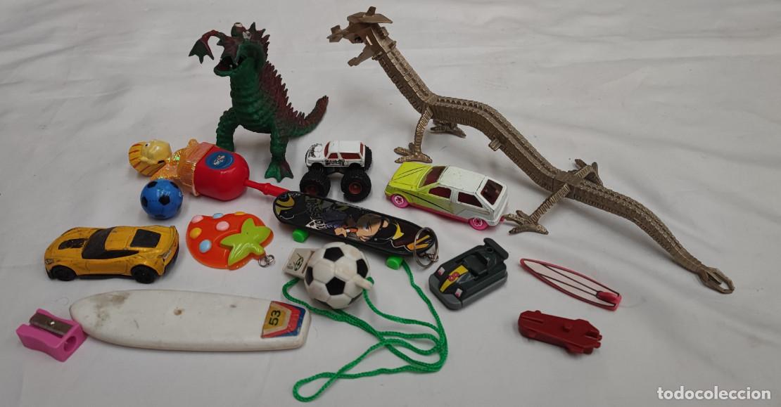 Figuras de goma y PVC: LOTE DE JUGUETES, COCHES, SILVATO, ETC. MU&Ntilde;ECOS, SEAT IBIZA DE MIRA, CORVETTE