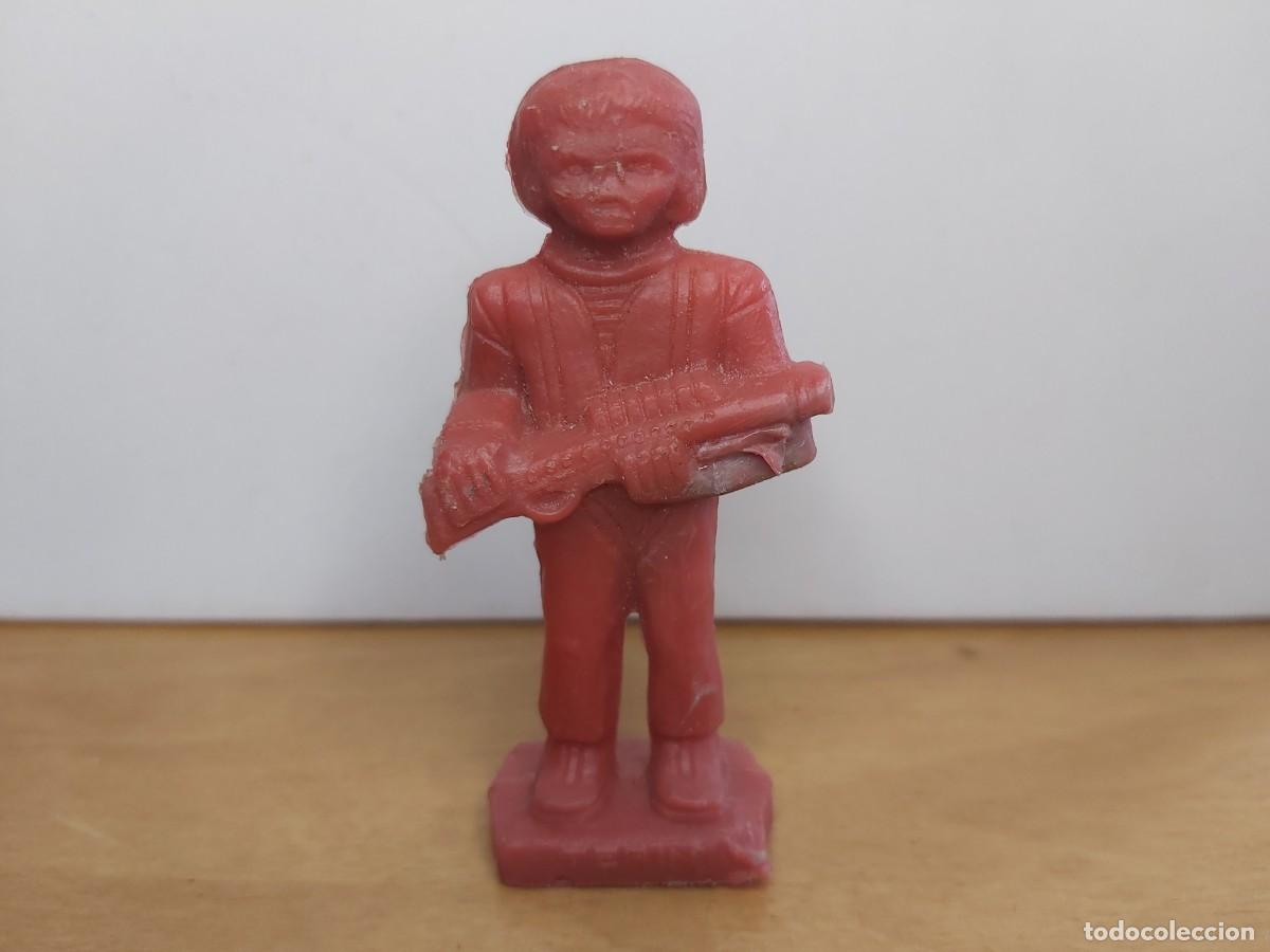 Figuras de goma y PVC: TERIN DETERGENTE. FIGURA DEL ESPACIO. A&Ntilde;OS 60. COLOR ROJO.
