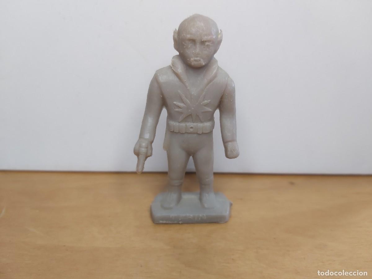 Figuras de goma y PVC: TERIN DETERGENTE. FIGURA DEL ESPACIO. A&Ntilde;OS 60. COLOR GRIS.