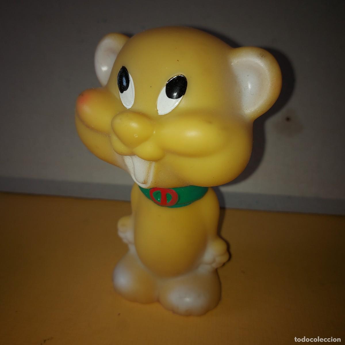 Figuras de goma y PVC: GATO, FIGURA DE GOMA A&Ntilde;OS70 DE VICMA