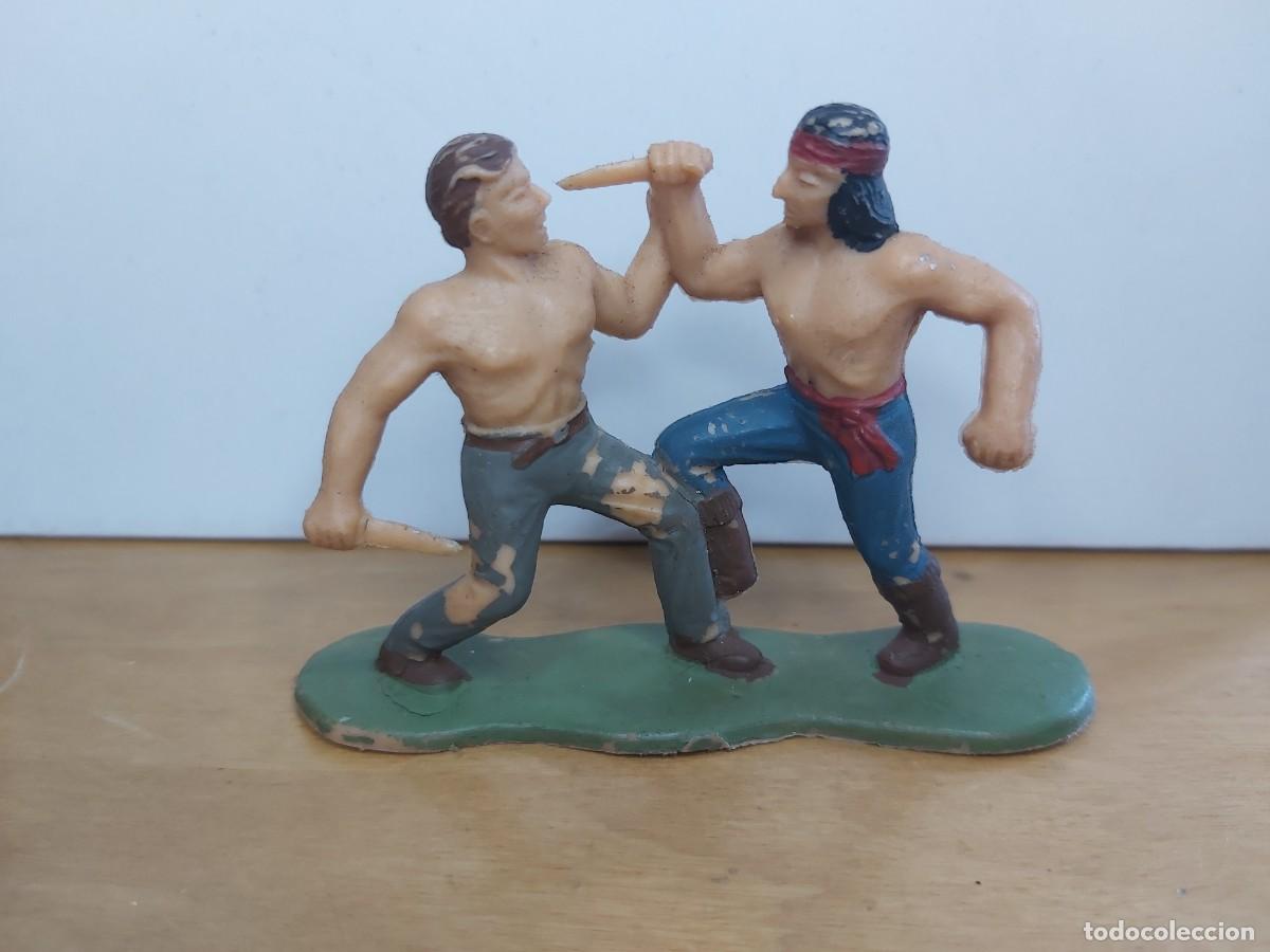 Figuras de goma y PVC: REAMSA. LUCHA SERIE INDIOS APACHES. NO JECSAN. NO PECH.