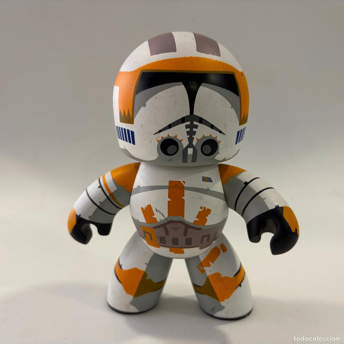 Figuras de goma y PVC: Figura mu&ntilde;eco Star Wars Mighty Muggs Commander Cody Hasbro 2008 14 cm