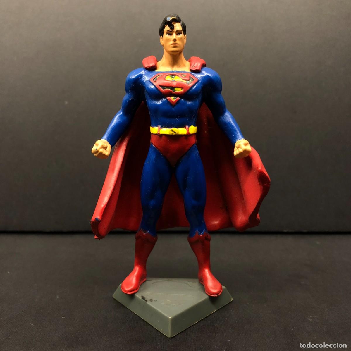Figuras de goma y PVC: FIGURA DE PVC - SUPERMAN - DC COMICS - PAPO - 2005 - 11 X 6 CM / 538