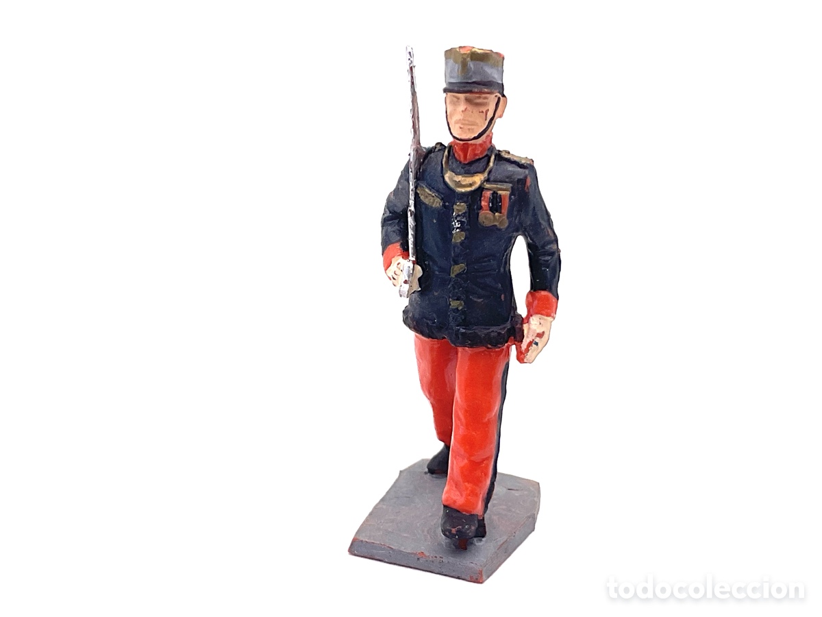Figuras de goma y PVC: ANTIGUA FIGURA DE REAMSA. GUARDIA REAL DESFILANDO. VER FOTOS Y LEER DESCRIPCION