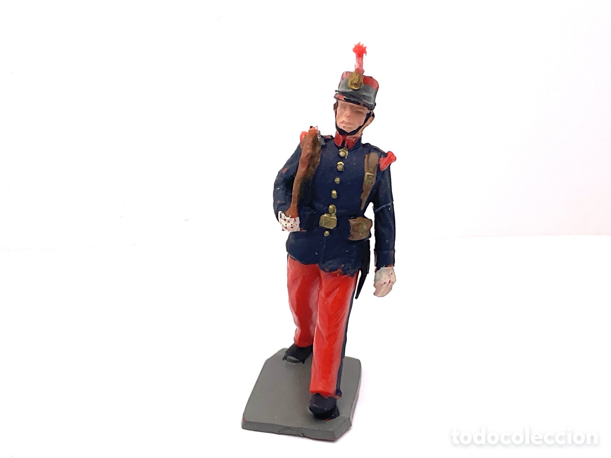Figuras de goma y PVC: ANTIGUA FIGURA DE REAMSA. GUARDIA REAL DESFILANDO. VER FOTOS Y LEER DESCRIPCION