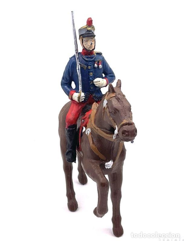 Figuras de goma y PVC: ANTIGUA FIGURA DE REAMSA. GUARDIA REAL DESFILANDO.
