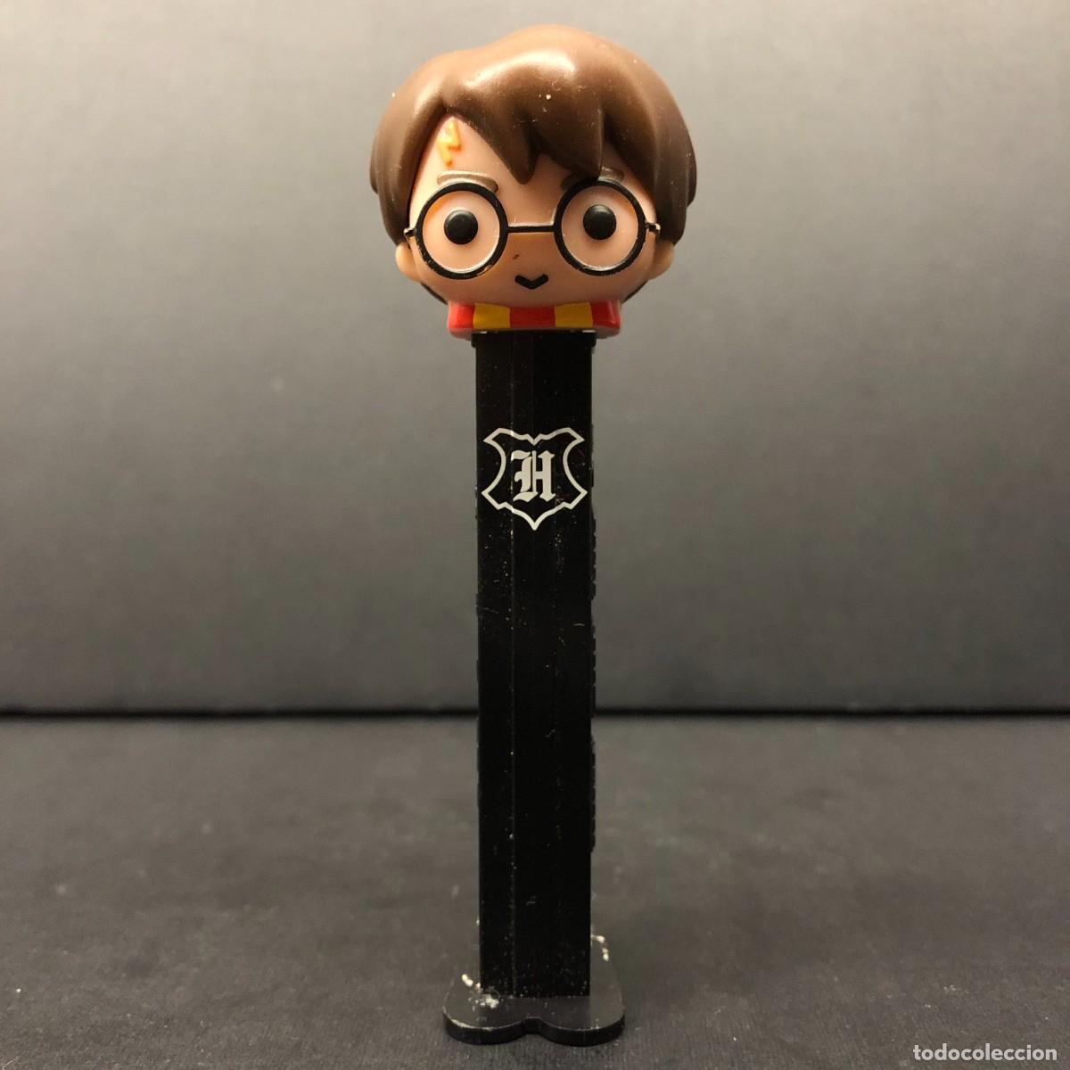 Figuras de goma y PVC dispensador PEZ: DISPENSADOR DE CARAMELOS PEZ - HARRY POTTER - 11 X 3 CM / 567