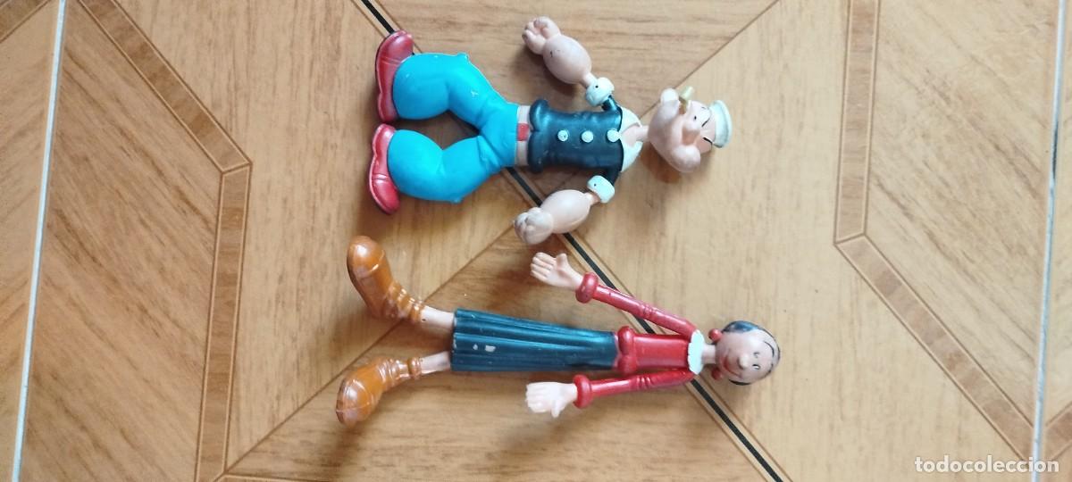 Figuras de goma y PVC: Figuras Popeye Olivia 1975 Vicma