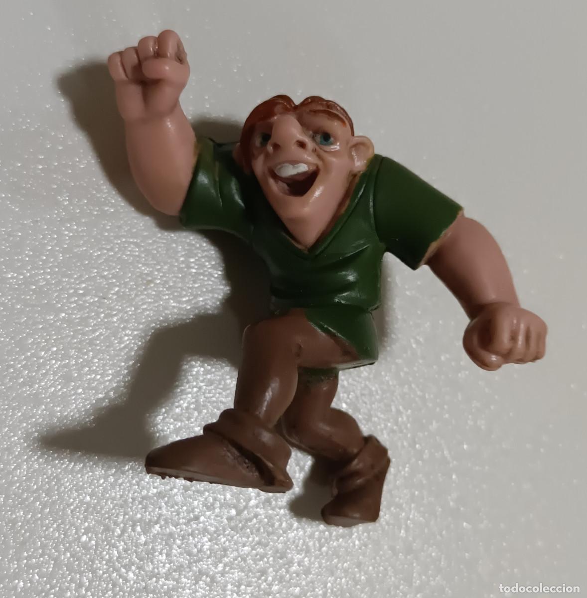 Figuras de goma y PVC: figura quasimodo goma pvc nestle cereales nesquik jorobado notre dame mu&ntilde;eca mu&ntilde;eco