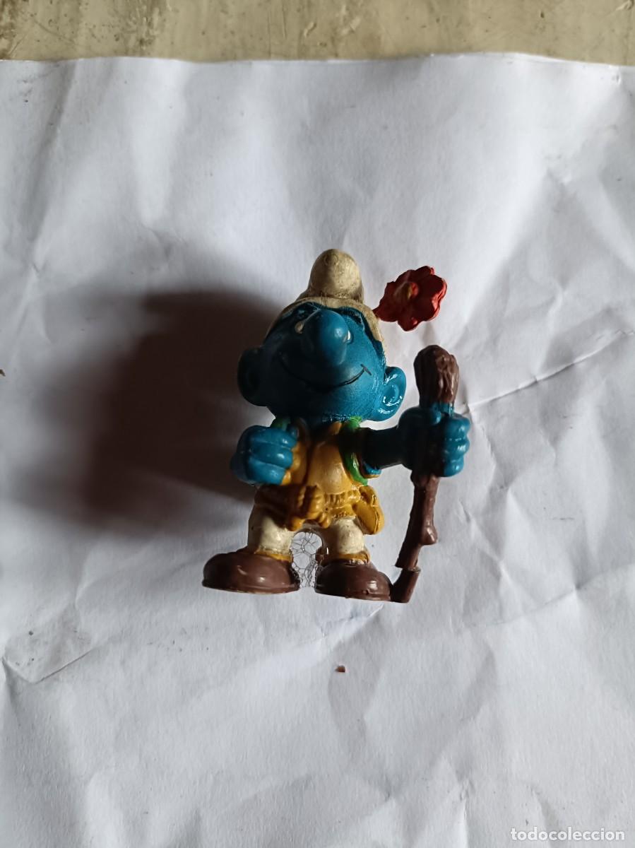 Figuras de goma y PVC: FIGURA PITUFO PITUFA SIN MARCA NECESITA LIMPIEZA A&Ntilde;OS 1978 PEYO PORTUGAL