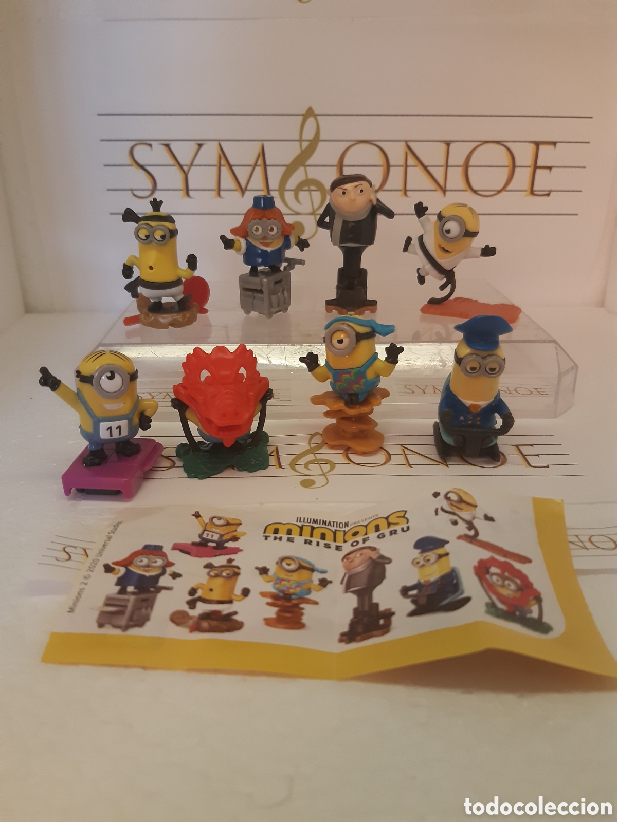Figuras de goma Kinder: Serie completa los minions Kinder Sopresa Disney