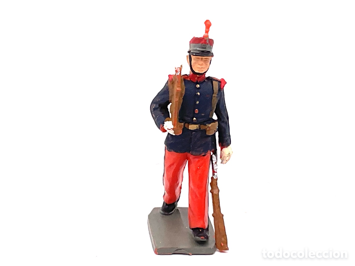 Figuras de goma y PVC: ANTIGUA FIGURA DE REAMSA. GUARDIA REAL DESFILANDO. VER FOTOS Y LEER DESCRIPCION