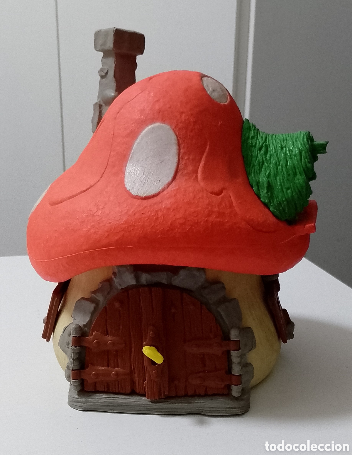 Figuras de goma y PVC: ​Gran Casa Seta Los Pitufos Peyo 1978