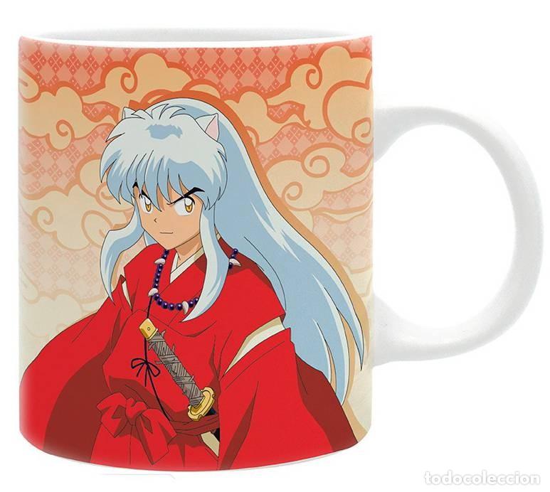 Rubber and PVC Figures: Taza Inuyasha & Kagome - Inuyasha
