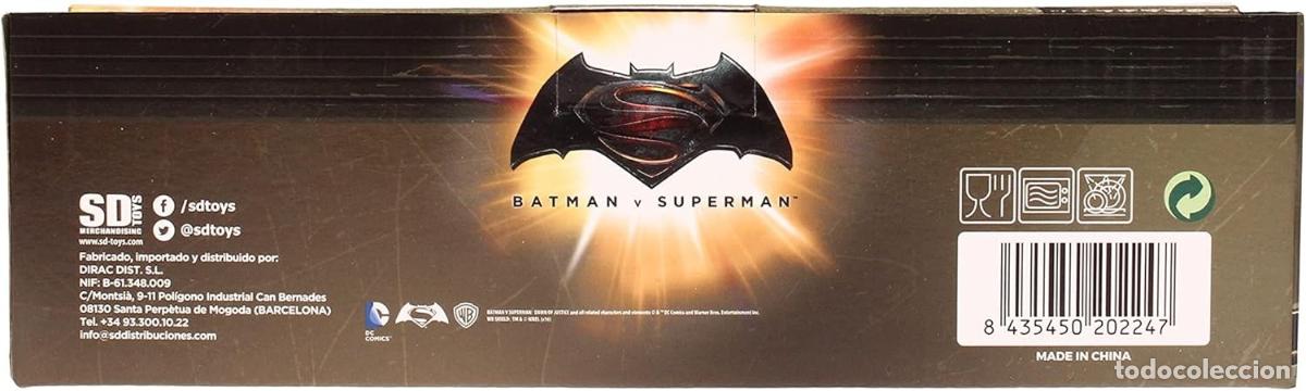 Gummi- und PVC-Figuren: Set 4 Vasos Chupito - Batman v Superman Logos