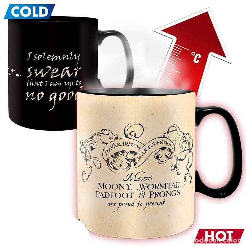 Rubber and PVC Figures: Taza Termica Mapa Merodeador - Harry Potter