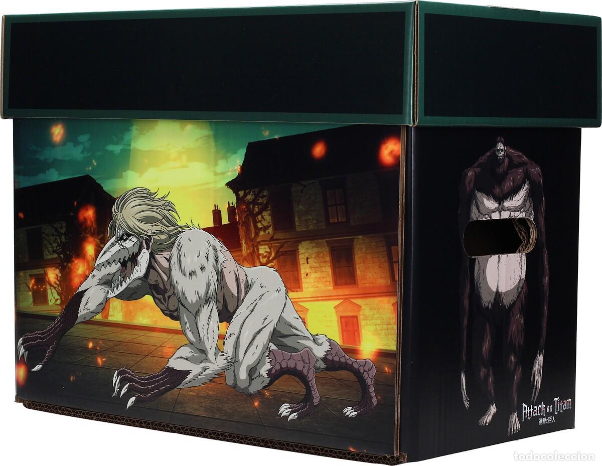 Figuras de goma y PVC: Caja para Comics - Attack on Titan Titans (40 x 21 x 30 cm)