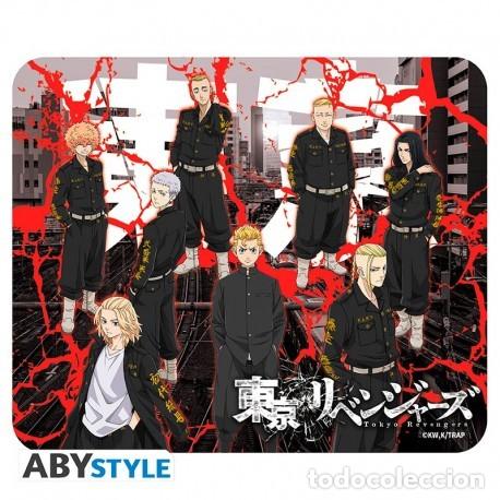 Rubber and PVC Figures: Alfombrilla de Rat&oacute;n - Tokyo Revengers Takemichi & Toman (23,5 x 19,5 cm)