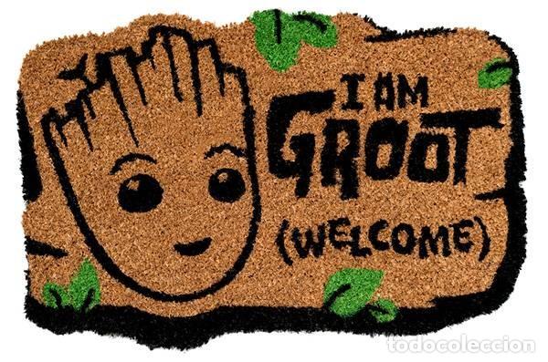 Rubber and PVC Figures: Felpudo Groot - Guardianes de la galaxia (40 X 60 X 2)