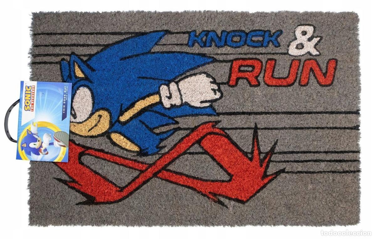 Rubber and PVC Figures: Felpudo Knock and Run - Sonic The Hedgehog