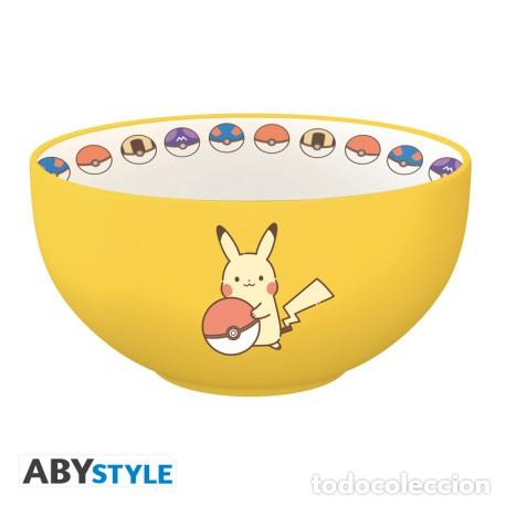 Rubber and PVC Figures: Cuenco - Pokemon Pikachu Electric Type (600 ml)