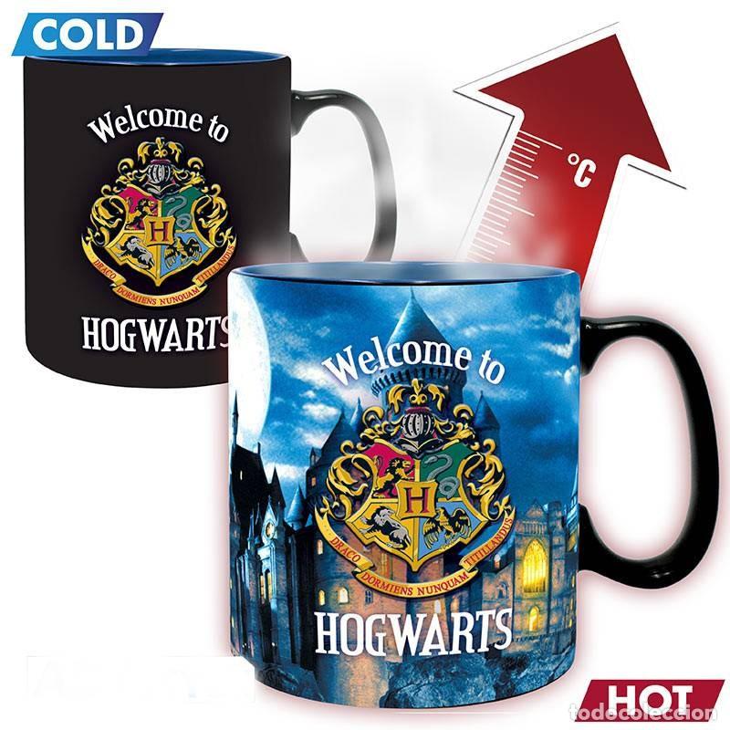 Rubber and PVC Figures: Taza Termica Welcome to Hogwarts - Harry Potter