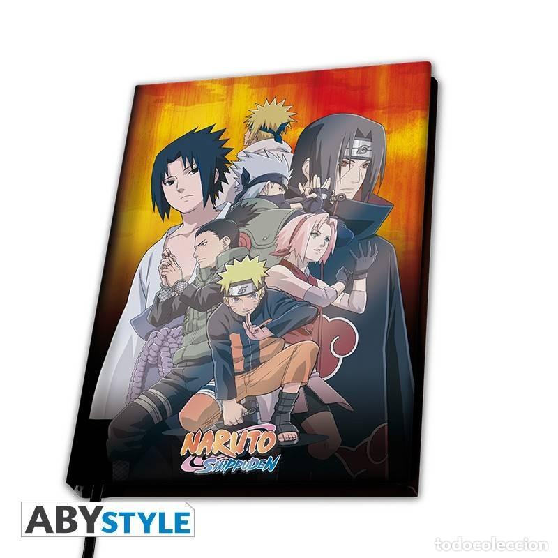 Gummi- und PVC-Figuren: Cuaderno A5 Grupo Konoha - Naruto Shippuden