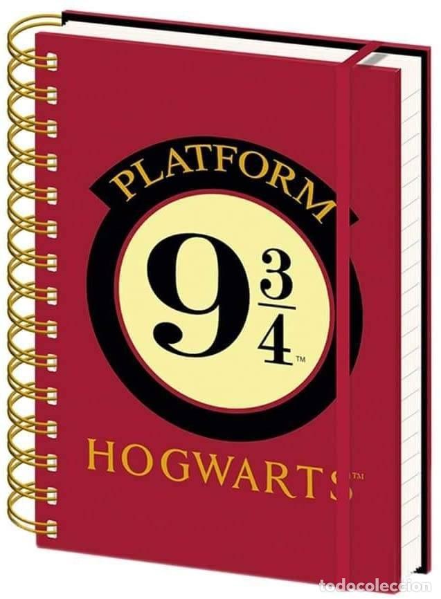 Rubber and PVC Figures: Cuaderno A5 de notas Hogwarts 9 3/4 - Harry Potter