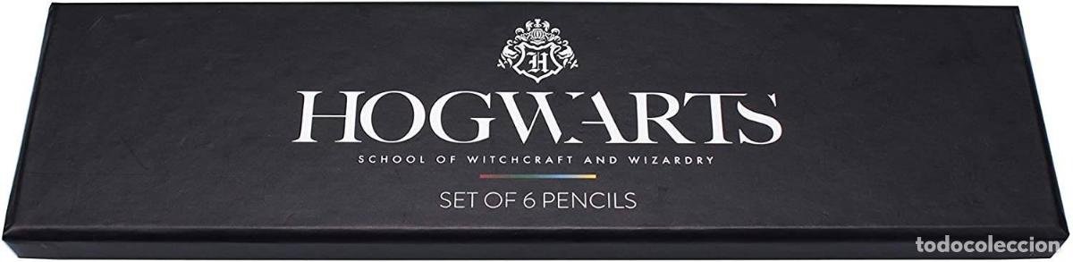 Gummi- und PVC-Figuren: Set de 6 Lapices Casa Hogwarts - Harry Potter