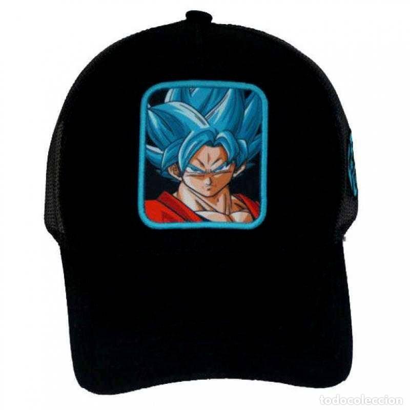 Figuras de goma y PVC: Gorra Negra Goku Super Saiyan God Adulto - Dragon Ball Z