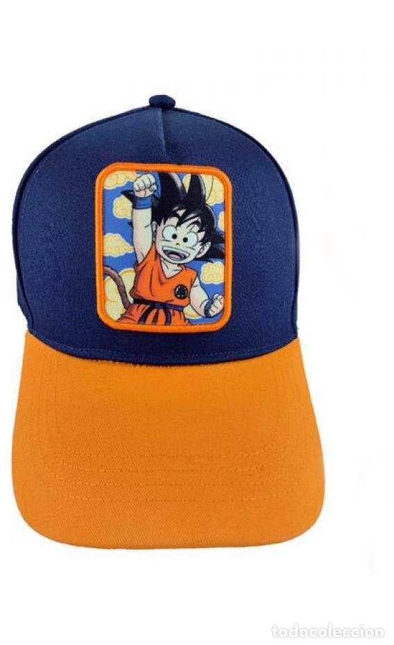 Figuras de goma y PVC: Gorra Azul Marino y Naranja Goku Adulto - Dragon Ball