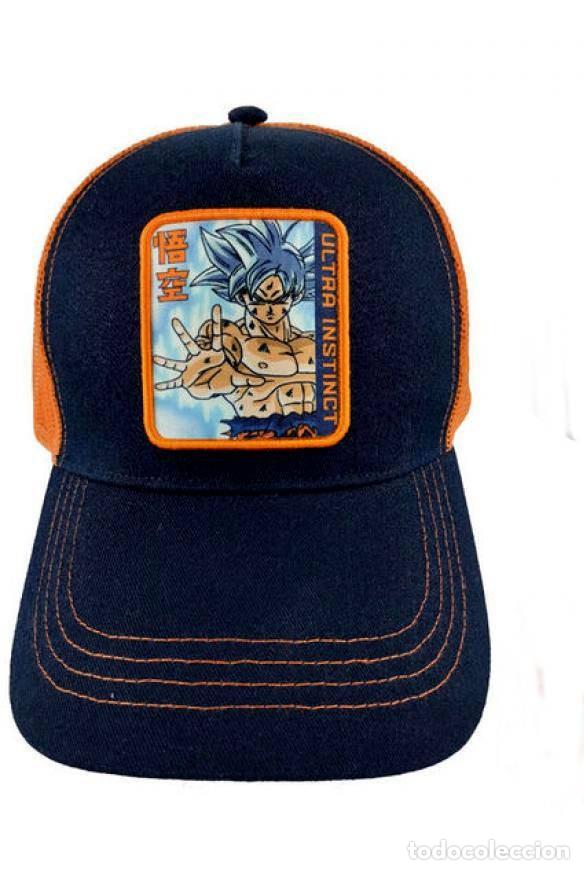 Figuras de goma y PVC: Gorra Azul Marino Goku Adulto - Dragon Ball Super