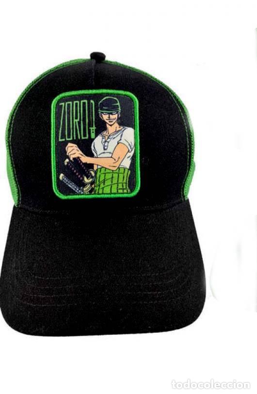 Figuras de Borracha e PVC: Gorra Verde Zoro Adulto - One Piece