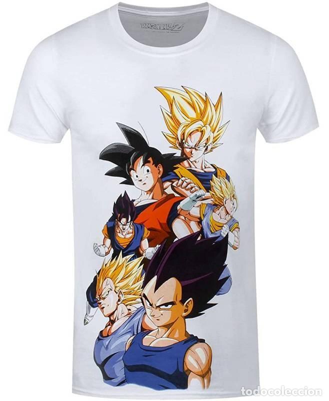 Figuras de goma y PVC: Camiseta Blanca Ni&ntilde;o Dragon Ball Z (Talla 12-13)