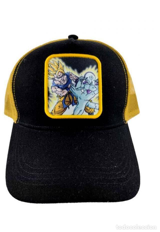 Figuras de goma y PVC: Gorra Negra Goku VS Freezer Adulto - Dragon Ball Z
