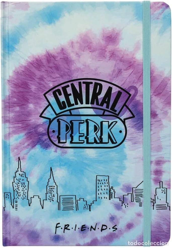 Gummi- und PVC-Figuren: Cuadernos A5 Azul y Morado Central Perk - Friends