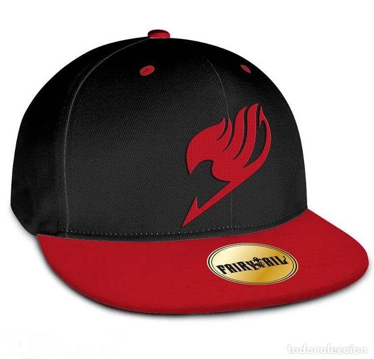 Gummi- und PVC-Figuren: Gorra con simbolo Negra y Roja Adulto - Fairy Tail