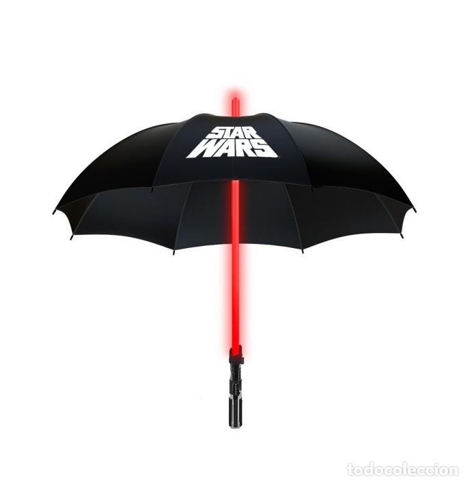 Figuras de Borracha e PVC: Paraguas Premium con iluminacion Darth Vader - Star Wars